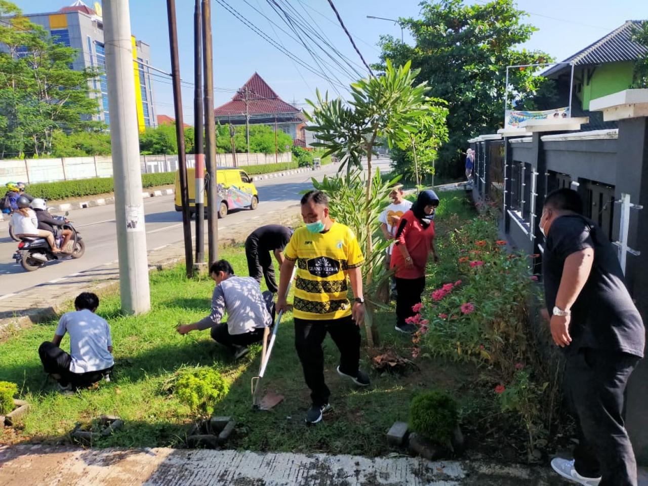 Pelaksanaan World Cleanup Day Tahun Dinas Sosial Pengendalian